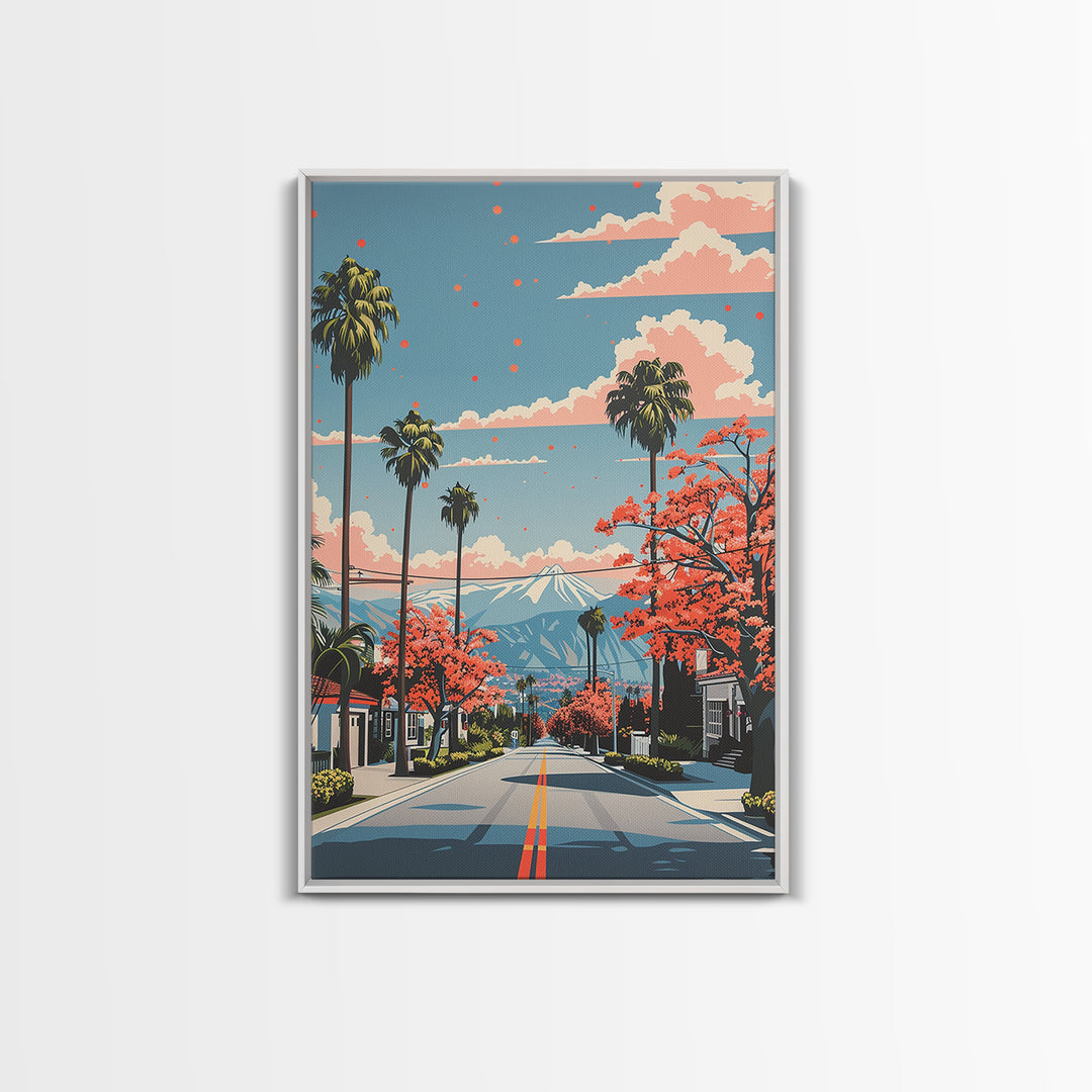 Murrieta Travel Poster, Canvas Print, Poster Print, Travel Wall Art, Travel Print, Art Print, Home Office Decor, Retro Travel Poster