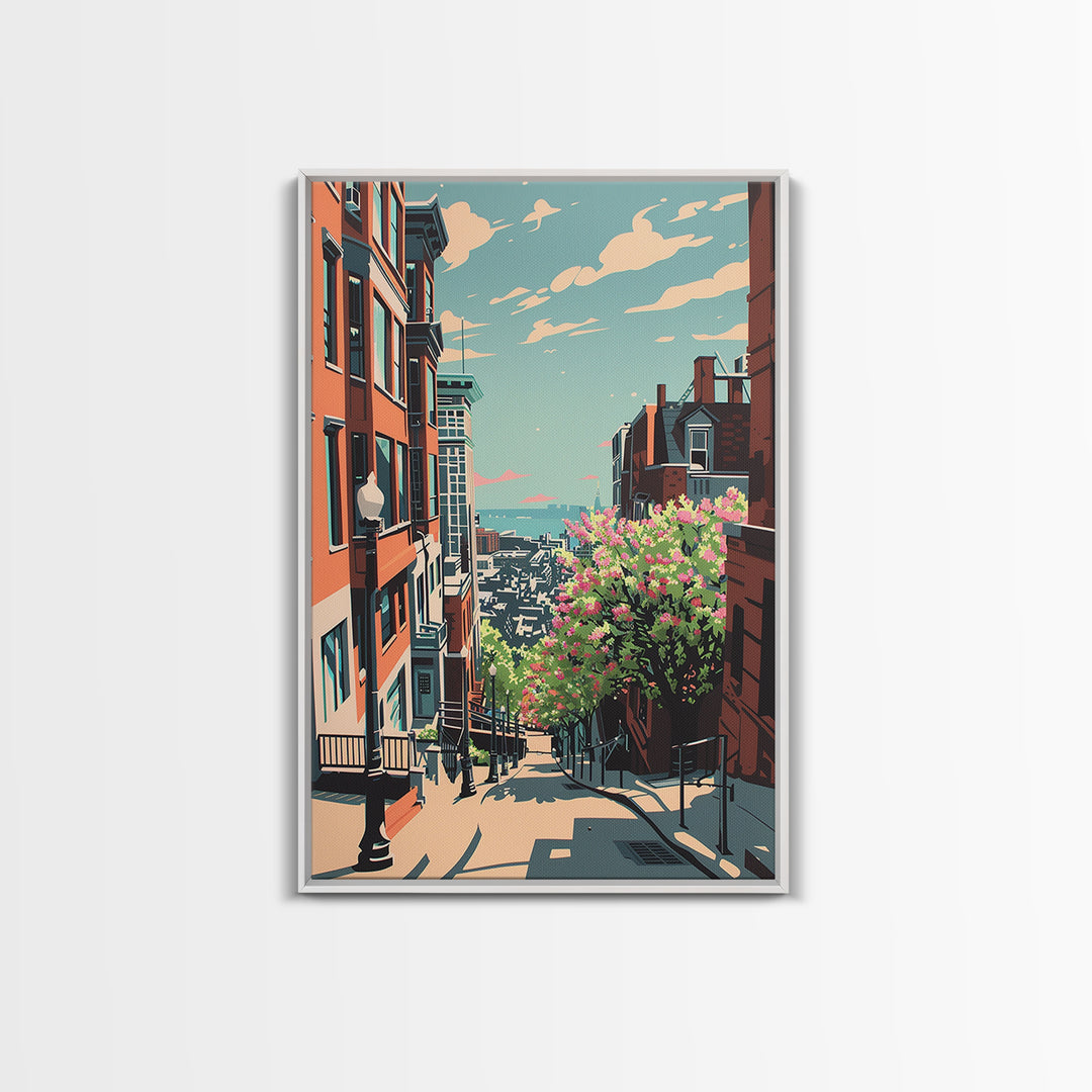 Stamford Travel Poster, Canvas Print, City Travel Poster, Travel Wall Art, Travel Decor, Landscape Art, Poster Print, Travel Posters