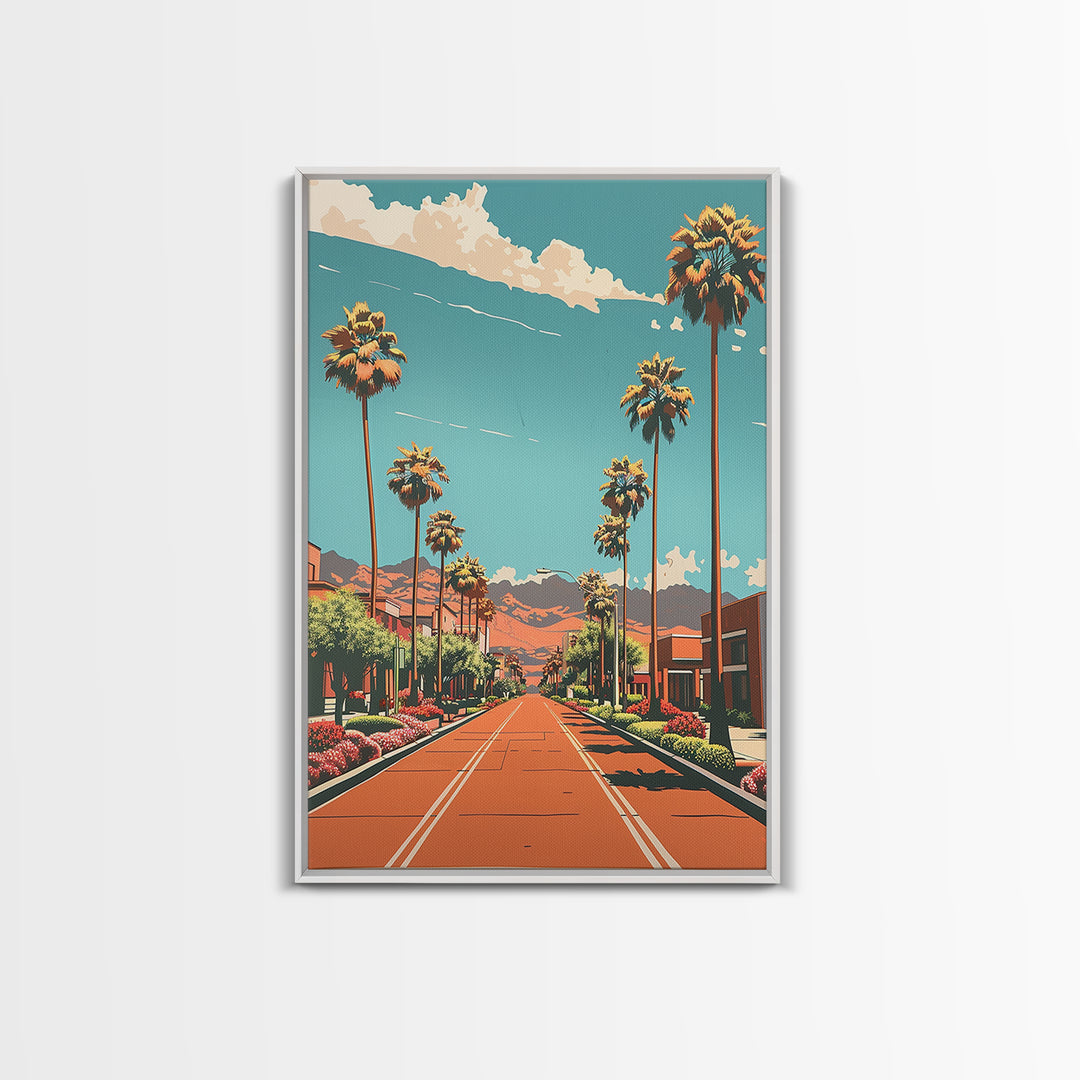 Surprise Travel Poster, Framed Canvas Print, Travel Art Print, Modern Wall Decor, Travel Posters, Colorful Wall Art, Travel Wall Art