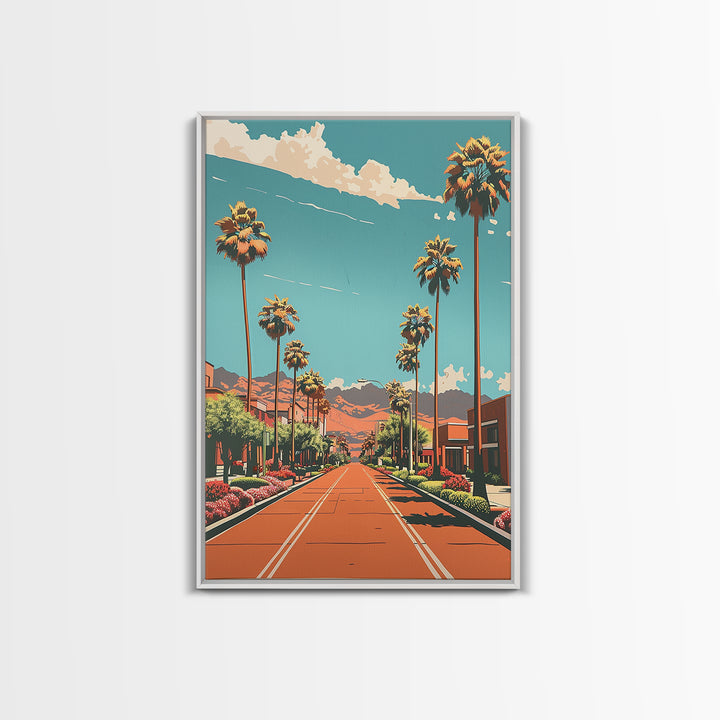 Surprise Travel Poster, Framed Canvas Print, Travel Art Print, Modern Wall Decor, Travel Posters, Colorful Wall Art, Travel Wall Art