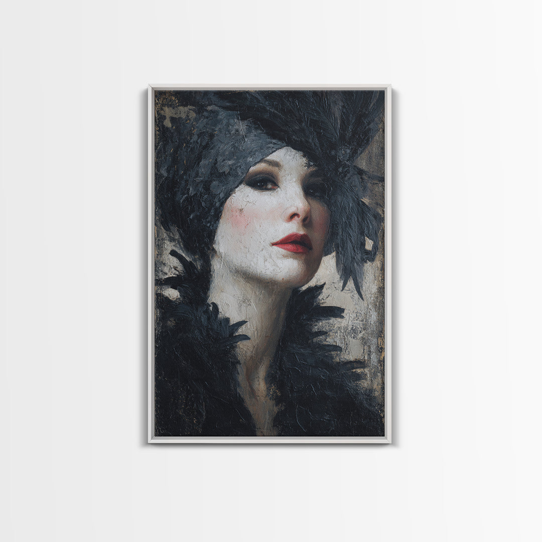 Storm Clouds over an Abandoned Field Canvas Print, Dark Art, Digital Art, Living Room Decor, Nocturne, Unique Wall Decor, DAR-2x3-70