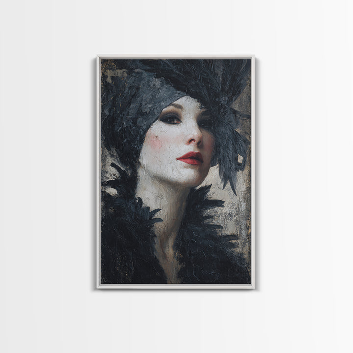 Storm Clouds over an Abandoned Field Canvas Print, Dark Art, Digital Art, Living Room Decor, Nocturne, Unique Wall Decor, DAR-2x3-70