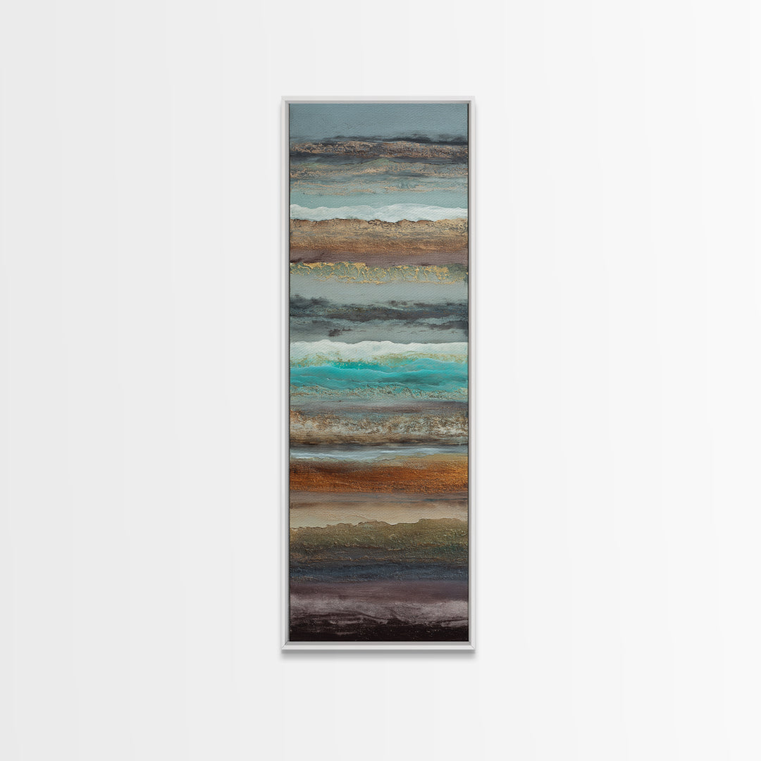 Camel Caravan Crossing Golden Dunes Canvas Print, Desert Art, Living Room Art, Southwestern Decor, Fine Art, Desert, DES-1x3-43