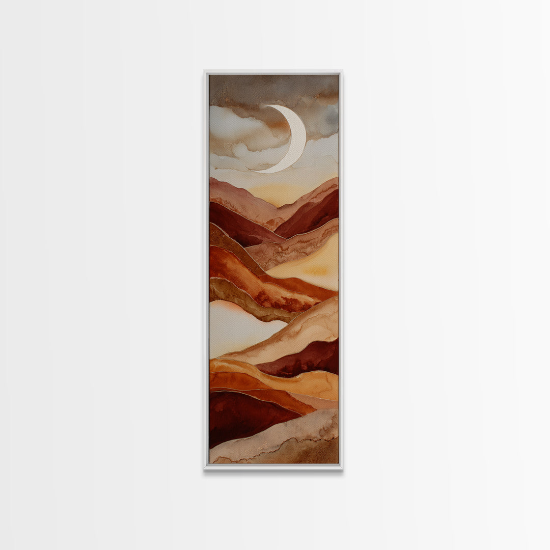 Wind Carved Dune Patterns from Above Canvas Print, Desert Art, Landscape Art, Southwestern Decor, Fine Art, Desert, Art Print, DES-1x3-56