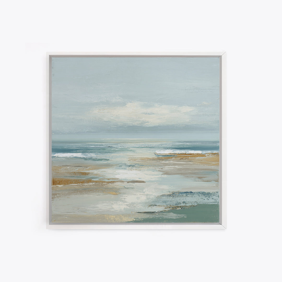 Quiet Coastal Dunes Canvas Print, Dental Office Art, Dental, Office Decor, Oil Painting, Calm, Tooth Art, Dentistry Art, DOA-1x1-22