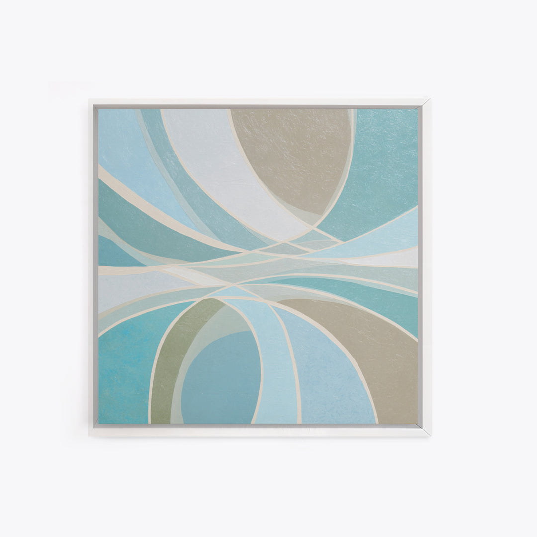 Minimal Smile Curve Abstract Canvas Print, Dental Office Art, Medical Art, Office Decor, Abstract Art, Calm, Medical Office Art, DOA-1x1-5
