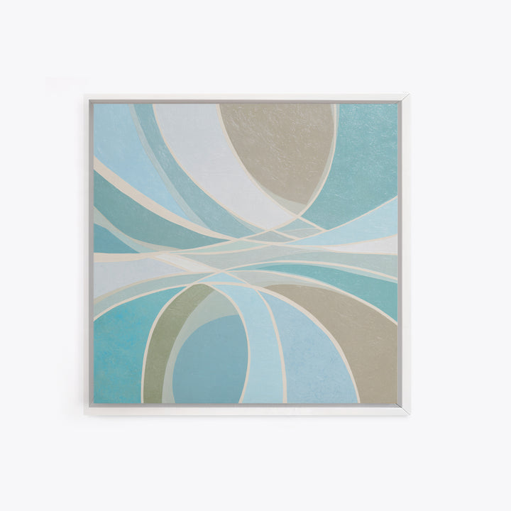Minimal Smile Curve Abstract Canvas Print, Dental Office Art, Medical Art, Office Decor, Abstract Art, Calm, Medical Office Art, DOA-1x1-5