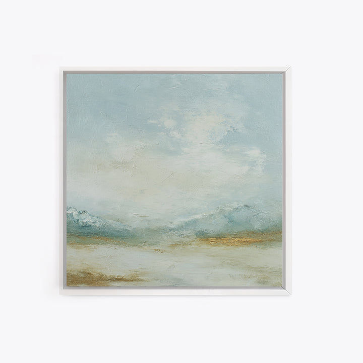 Gentle Mountain Landscape Canvas Print, Dental Office Art, Dental Hygienist, Office Decor, Fine Art, Calm, Statement Artwork, DOA-1x1-76