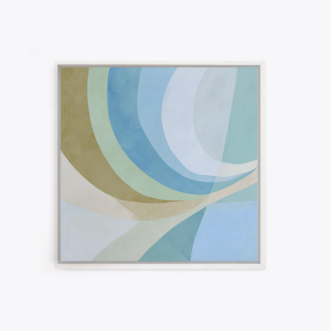 Minimal Smile Curve Abstract Canvas Print, Dental Office Art, Office Decor, Fine Art, Calm, Art Print, Room Decor, DOA-1x1-77