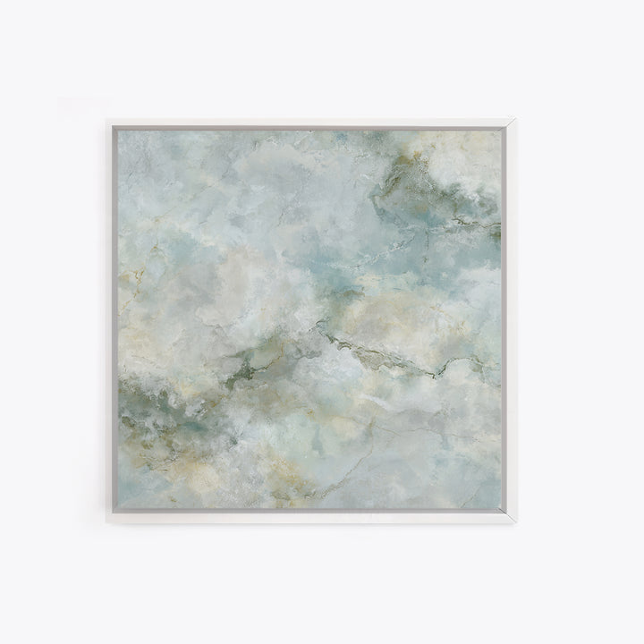 Clean Marble Texture Framed Canvas Print, Dental Office Art, Wall Art, Office Decor, Fine Art, Calm, Dental Office Decor, DOA-1x1-96