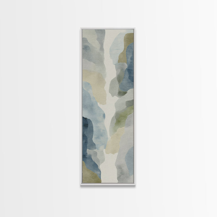 Minimal Line Faces Canvas Print, Dental Office Art, Poster, Office Decor, Fine Art, Calm, Dental Art, Digital Artwork, DOA-1x3-100