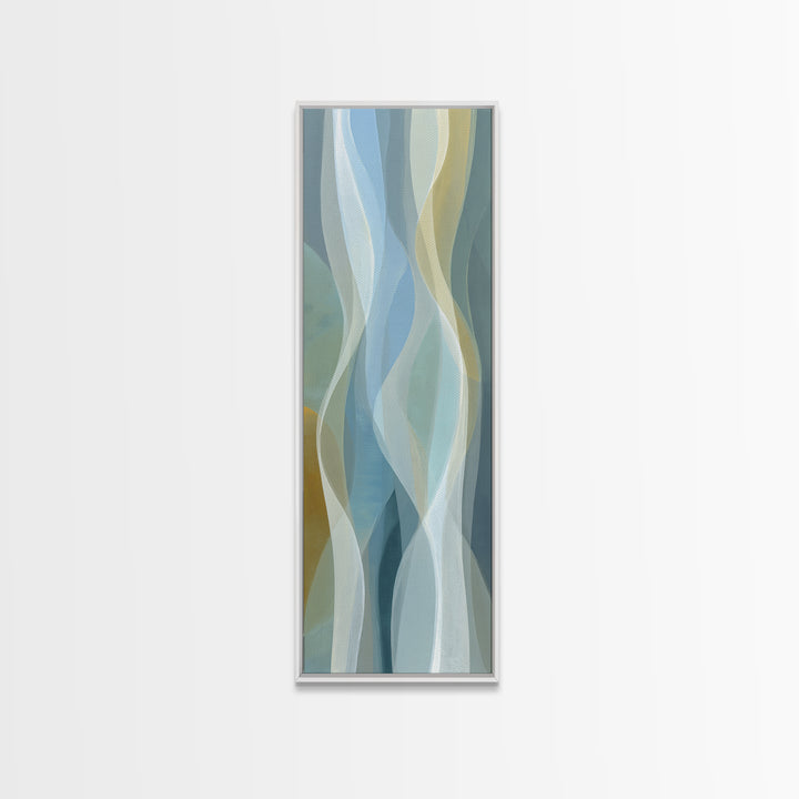 Minimal Smile Curve Abstract Canvas Print, Dental Office Art, Office Decor, Fine Art, Calm, Art Print, Room Decor, DOA-1x3-17