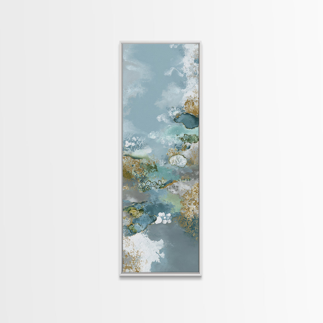 Playful Tooth Shaped Character Canvas Print, Dental Office Art, Medical Office Decor, Office Decor, Calm, Medical Office Art, DOA-1x3-42