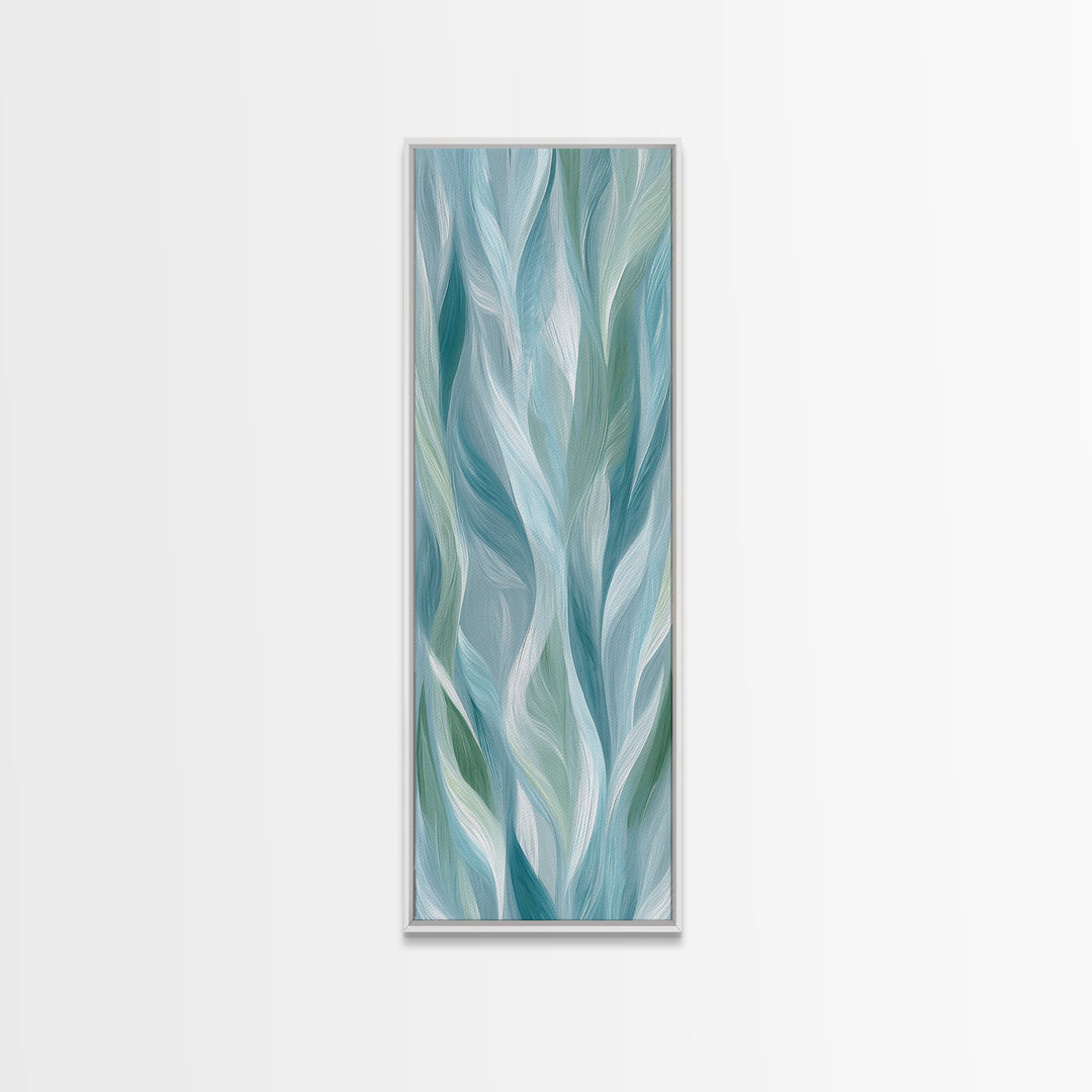 Abstract Water Ripple Pattern Canvas Print, Dental Office Art, Dental Office Decor, Office Decor, Abstract Art, Calm, DOA-1x3-49