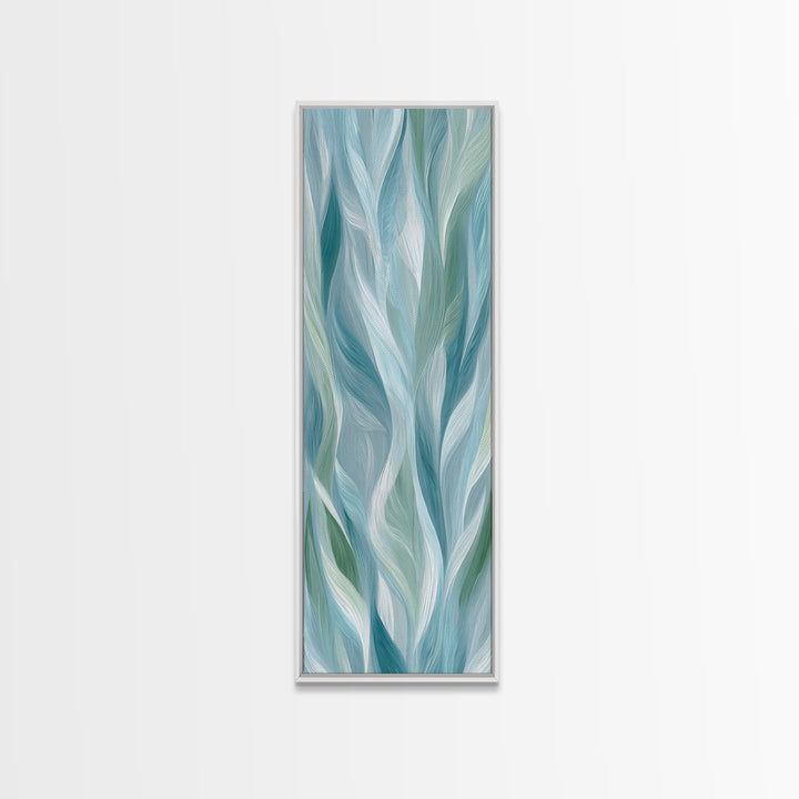 Abstract Water Ripple Pattern Canvas Print, Dental Office Art, Dental Office Decor, Office Decor, Abstract Art, Calm, DOA-1x3-49
