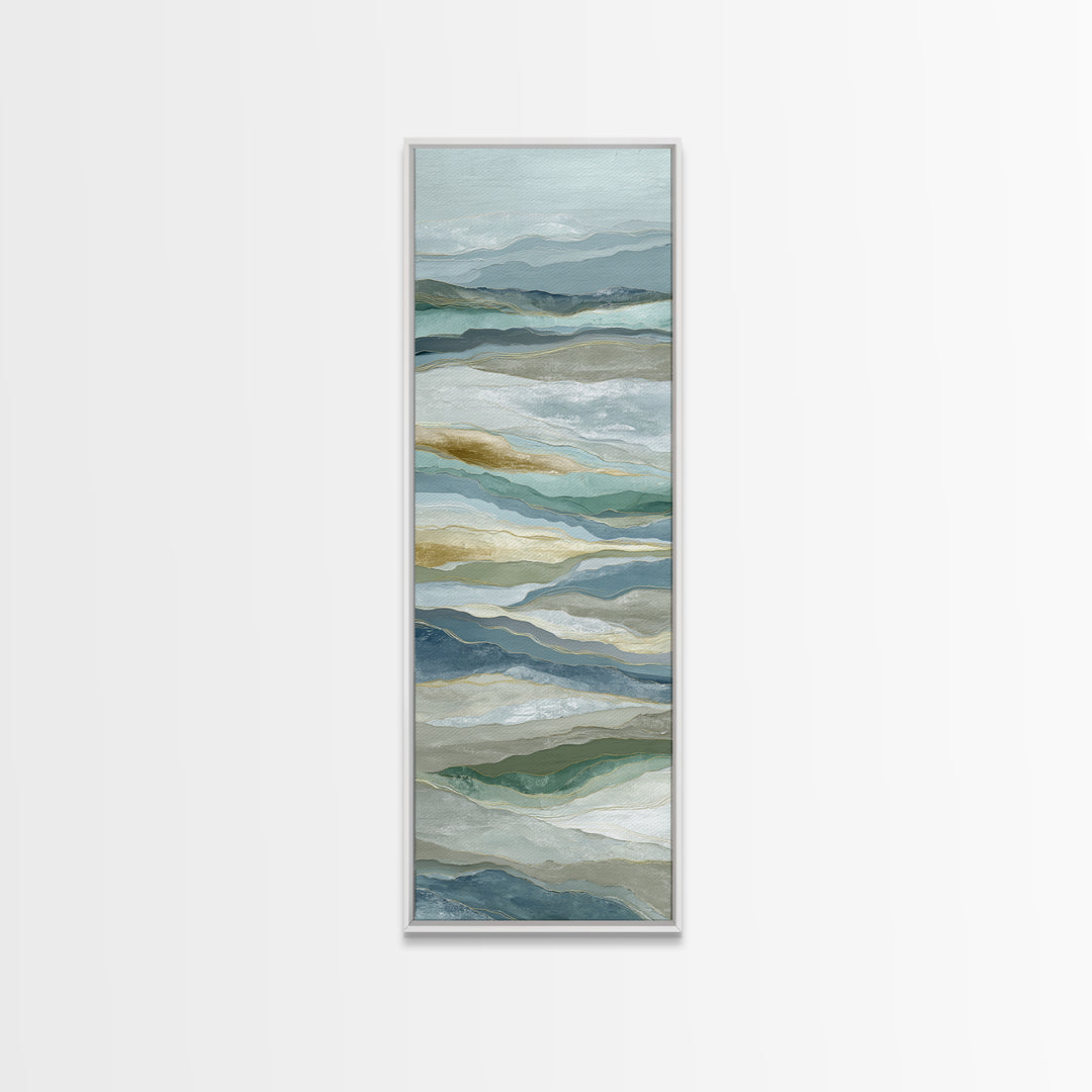 Clean Marble Texture Canvas Print, Dental Office Art, Gallery Decor, Office Decor, Abstract Art, Calm, Minimalist Decor, DOA-1x3-60