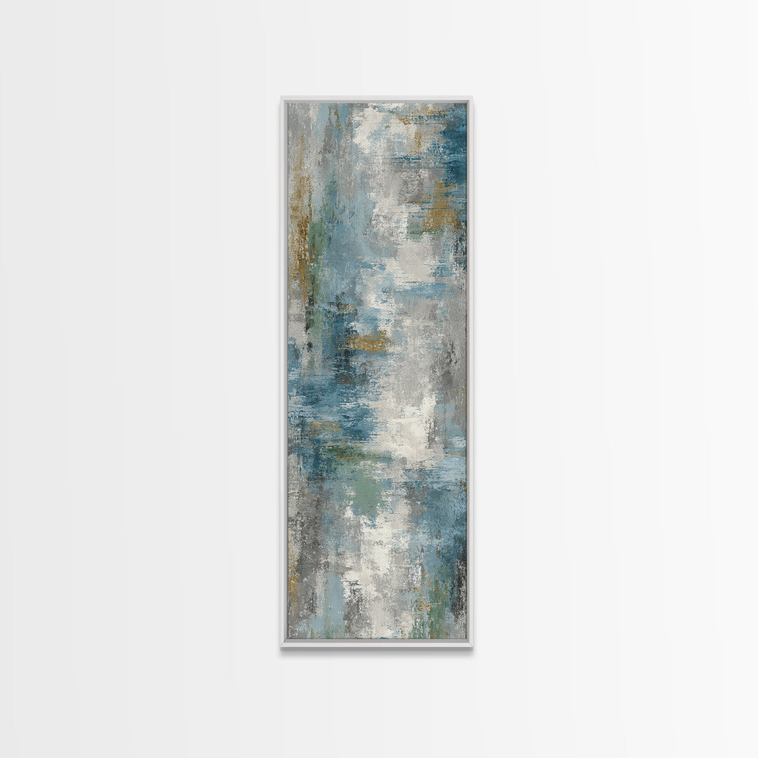 Minimal Line Faces Framed Canvas Print, Dental Office Art, Room Decor, Office Decor, Fine Art, Calm, Minimalist Wall Art, DOA-1x3-76