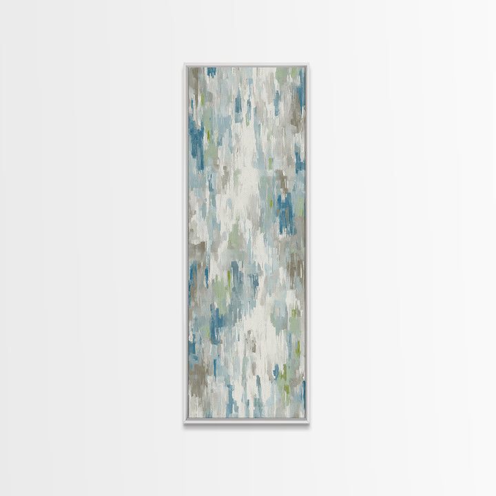 Playful Tooth Shaped Character Canvas Print, Dental Office Art, Dental Office, Office Decor, Abstract Art, Calm, Room Decor, DOA-1x3-90