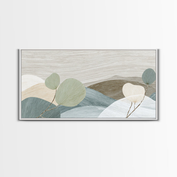 Minimal Line Faces Canvas Print, Dental Office Art, Minimalist Decor, Office Decor, Fine Art, Calm, Motivational Poster, DOA-2x1-36