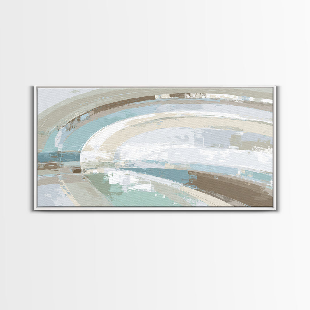Minimal Smile Curve Abstract Canvas Print, Dental Office Art, Luxury Decor, Office Decor, Abstract Art, Calm, Office Wall Art, DOA-2x1-49