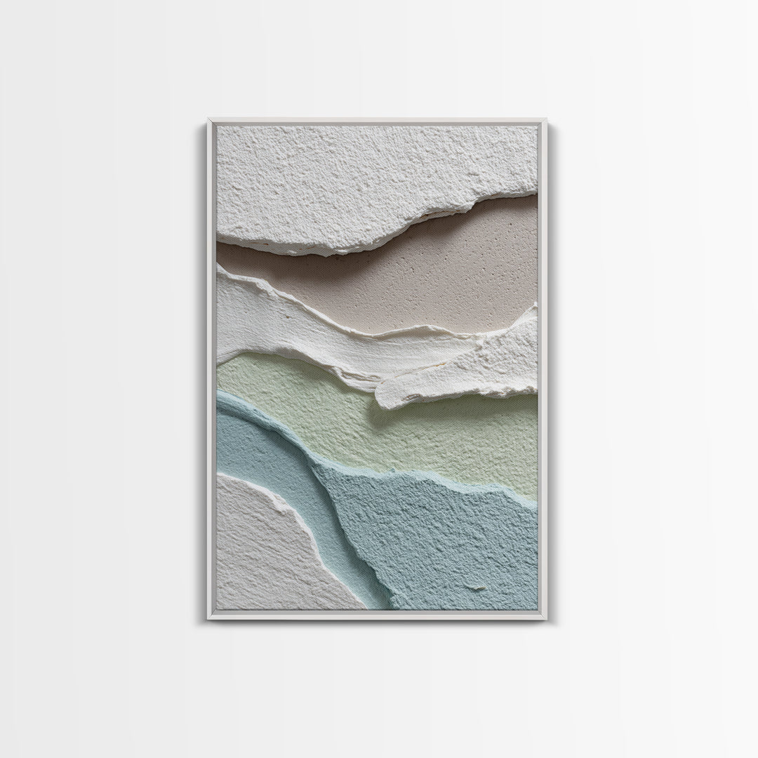 Minimal Line Faces Framed Canvas Print, Dental Office Art, Unique Wall Art, Office Decor, Fine Art, Calm, Dental Assistant, DOA-2x3-24