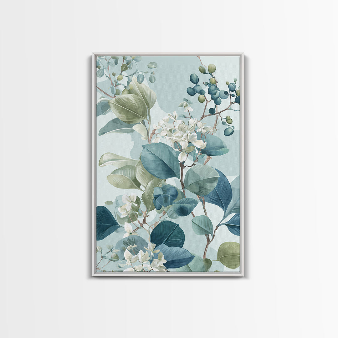 Cheerful Animal Dentist Themed Character Without Text Canvas Print, Dental Office Art, Neutral Decor, Office Decor, Calm, DOA-2x3-34