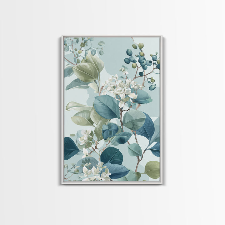 Cheerful Animal Dentist Themed Character Without Text Canvas Print, Dental Office Art, Neutral Decor, Office Decor, Calm, DOA-2x3-34