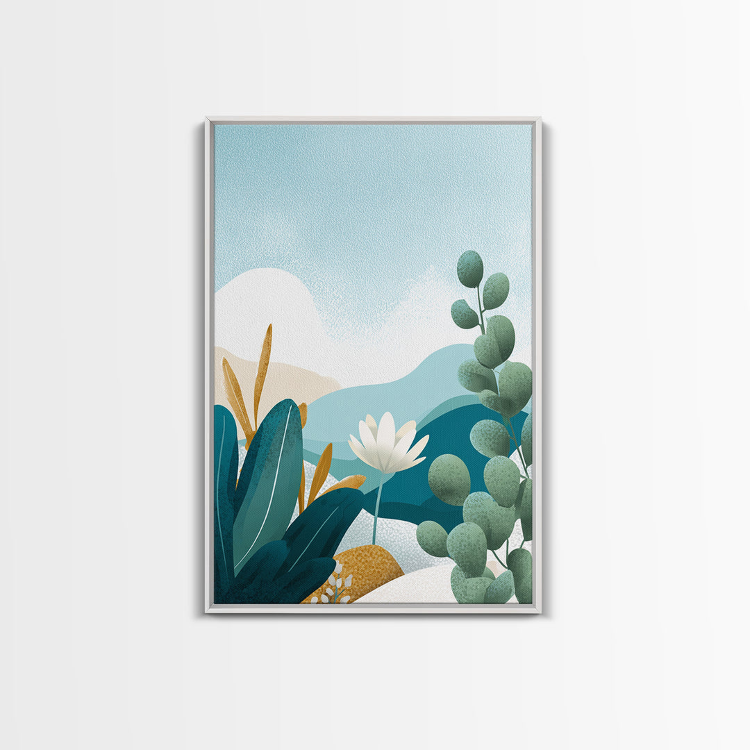 Cheerful Animal Dentist Themed Character Without Text Canvas Print, Dental Office Art, Luxury Decor, Office Decor, Calm, DOA-2x3-58