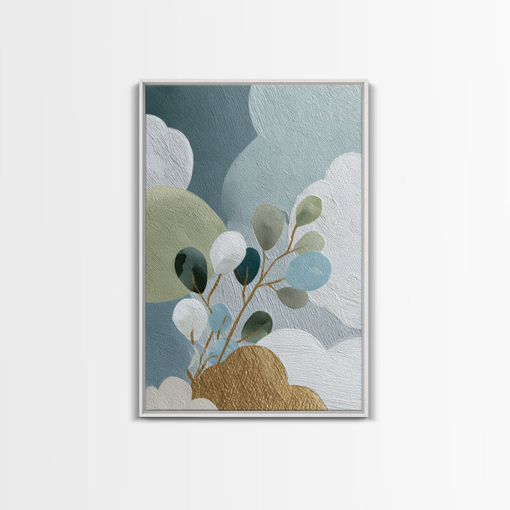 Playful Tooth Shaped Character Canvas Print, Dental Office Art, Art Print, Office Decor, Fine Art, Calm, Unique Wall Art, DOA-2x3-86