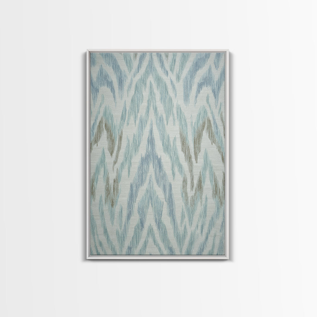 Abstract Water Ripple Pattern Framed Canvas Print, Dental Office Art, Room Decor, Office Decor, Abstract Art, Calm, DOA-2x3-93