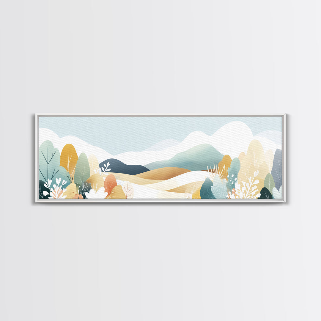 Cheerful Animal Dentist Themed Character Without Text Canvas Print, Dental Office Art, Digital Print, Office Decor, Calm, DOA-3x1-66