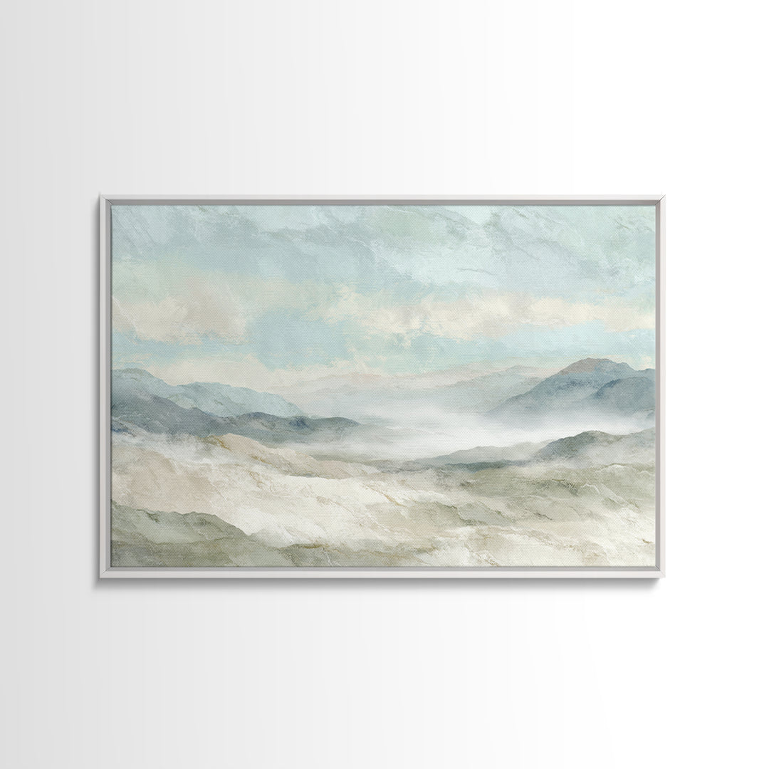 Clean Marble Texture Framed Canvas Print, Dental Office Art, Digital Artwork, Office Decor, Oil Painting, Calm, Dentist Art, DOA-3x2-100