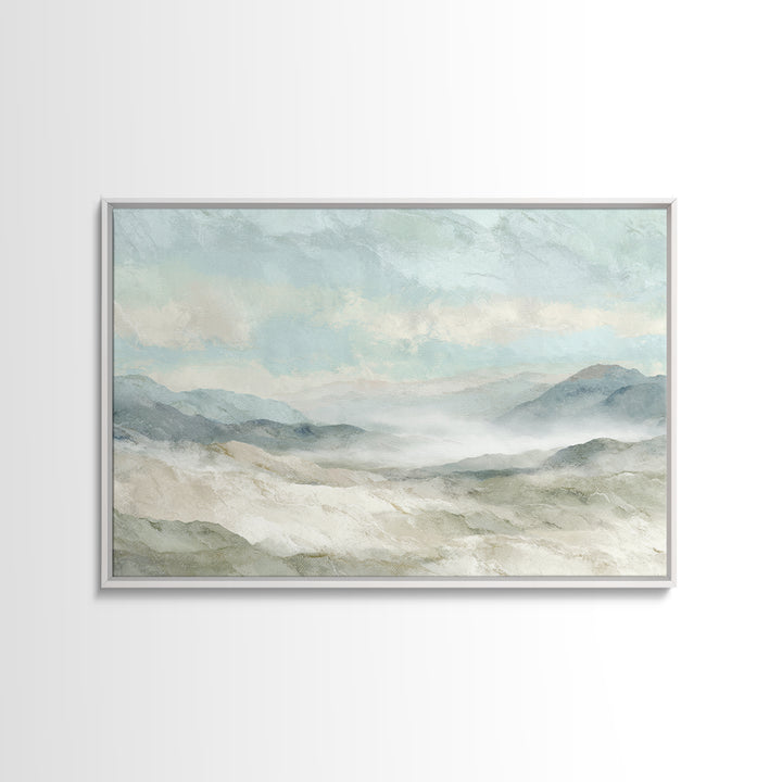 Clean Marble Texture Framed Canvas Print, Dental Office Art, Digital Artwork, Office Decor, Oil Painting, Calm, Dentist Art, DOA-3x2-100