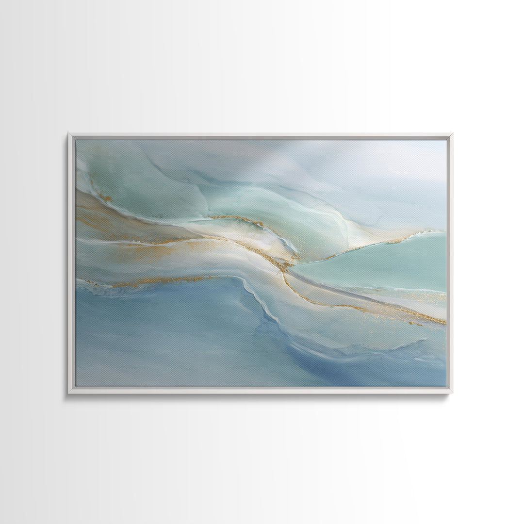 Minimal Smile Curve Abstract Canvas Print, Dental Office Art, Office Decor, Abstract Art, Calm, Medical Office Decor, DOA-3x2-33