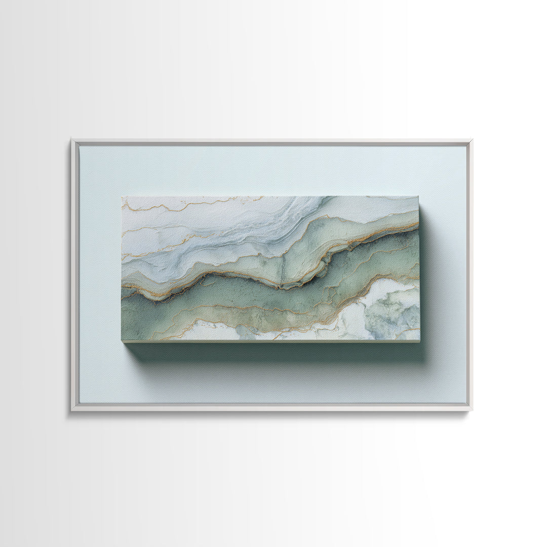 Clean Marble Texture Canvas Print, Dental Office Art, Gallery Decor, Office Decor, Oil Painting, Calm, Minimalist Decor, DOA-3x2-4