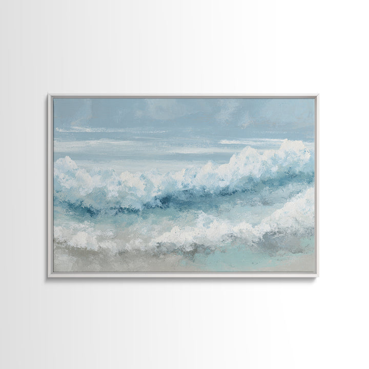 Calming Abstract Ocean Waves Canvas Print, Dental Office Art, Dental, Office Decor, Fine Art, Calm, Tooth Art, Dentistry Art, DOA-3x2-53