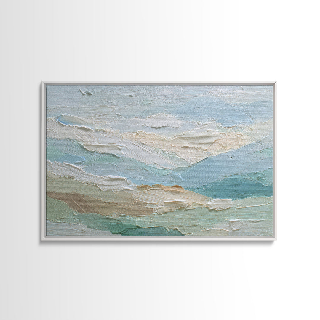Gentle Mountain Landscape Canvas Print, Dental Office Art, Dental, Office Decor, Fine Art, Calm, Tooth Art, Dentistry Art, DOA-3x2-56