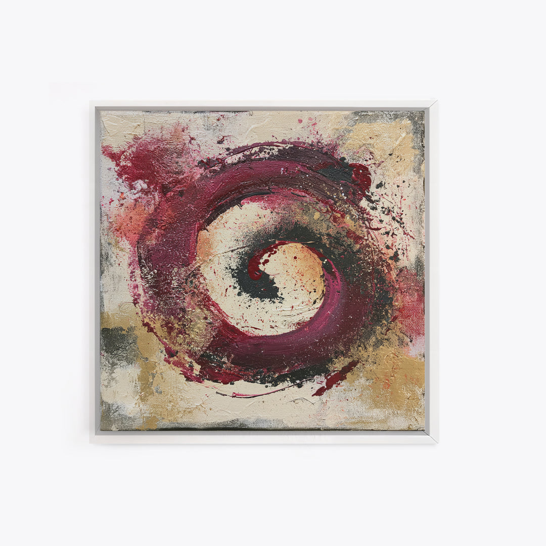 Abstract Red Wine Swirl Canvas Print, Dining Room Art, Printable Art, Dining Room Decor, Abstract Art, Dining, Coastal Wall Art, DRA-1x1-18