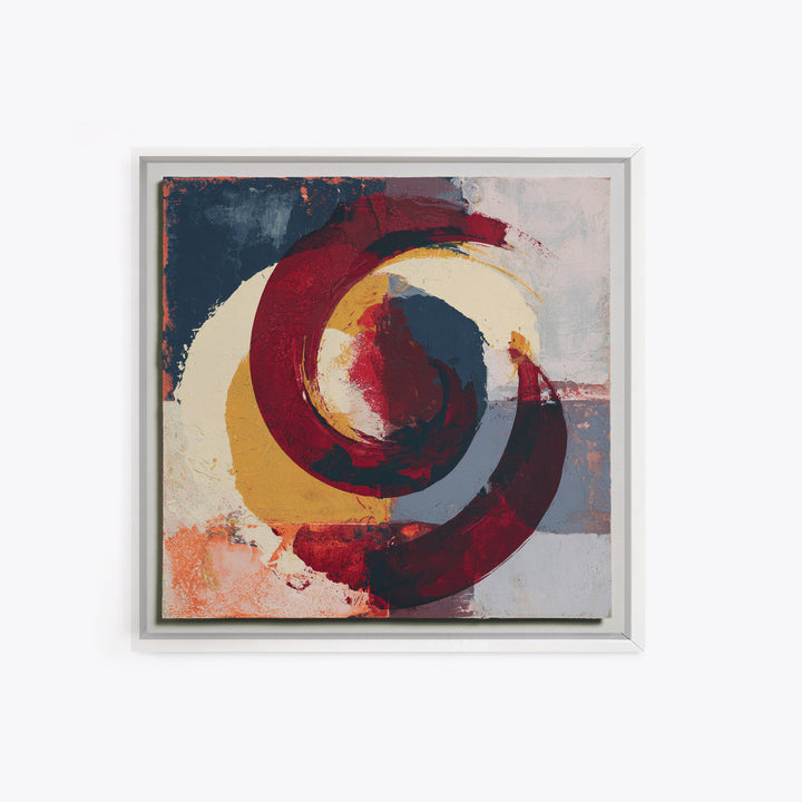 Abstract Red Wine Swirl Framed Canvas Print, Dining Room Art, Modern Wall Art, Dining Room Decor, Dining, Gallery Decor, DRA-1x1-66