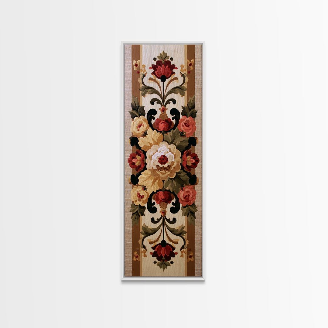 Classic Dutch Feast Arrangement Canvas Print, Dining Room Art, Modern Decor, Dining Room Decor, Fine Art, Dining, Home Decor, DRA-1x3-7