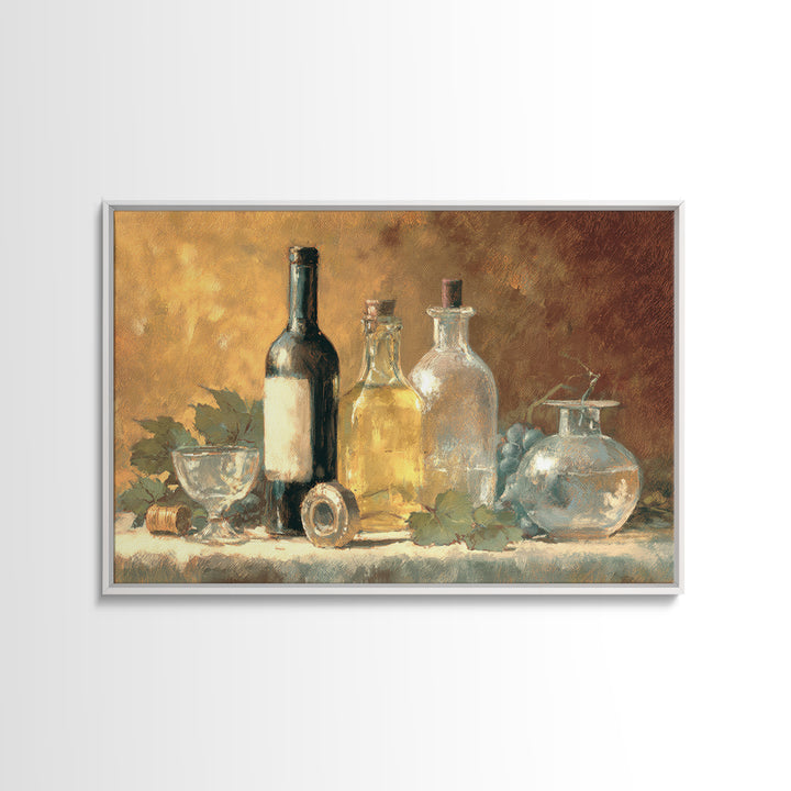 Mediterranean Olive Branch and Citrus Arrangement Canvas Print, Dining Room Art, Printable Wall Art, Dining Room Decor, Dining, DRA-3x2-16