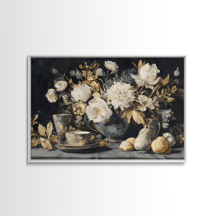 Figs on Marble Canvas Print, Dining Room Art, Fall Decor, Dining Room Decor, Fine Art, Dining, Kitchen Art, Living Room Decor, DRA-3x2-3