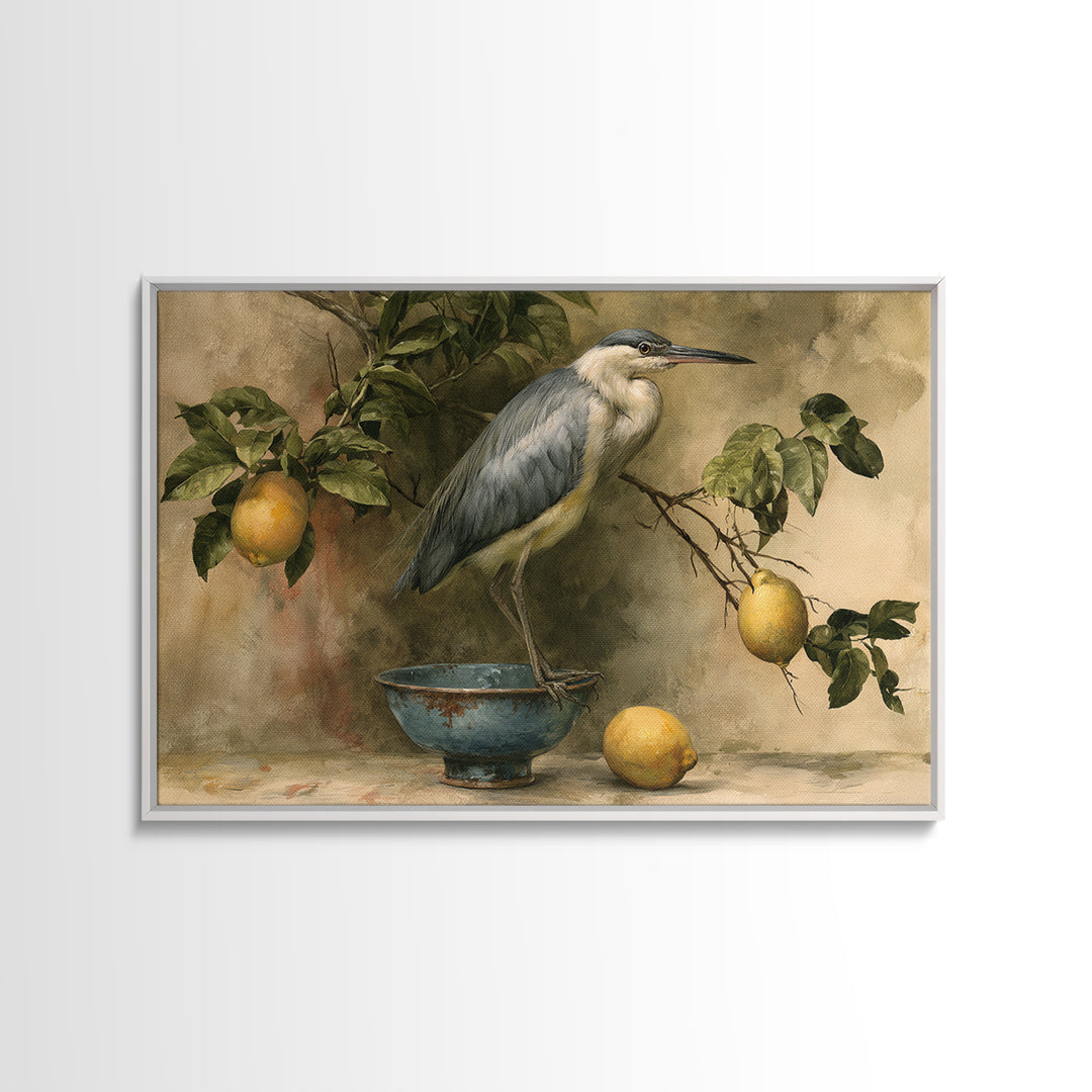 Italian Lemon Branch Canvas Print, Dining Room Art, Printable Art, Dining Room Decor, Watercolor Art, Dining, Coastal Wall Art, DRA-3x2-33