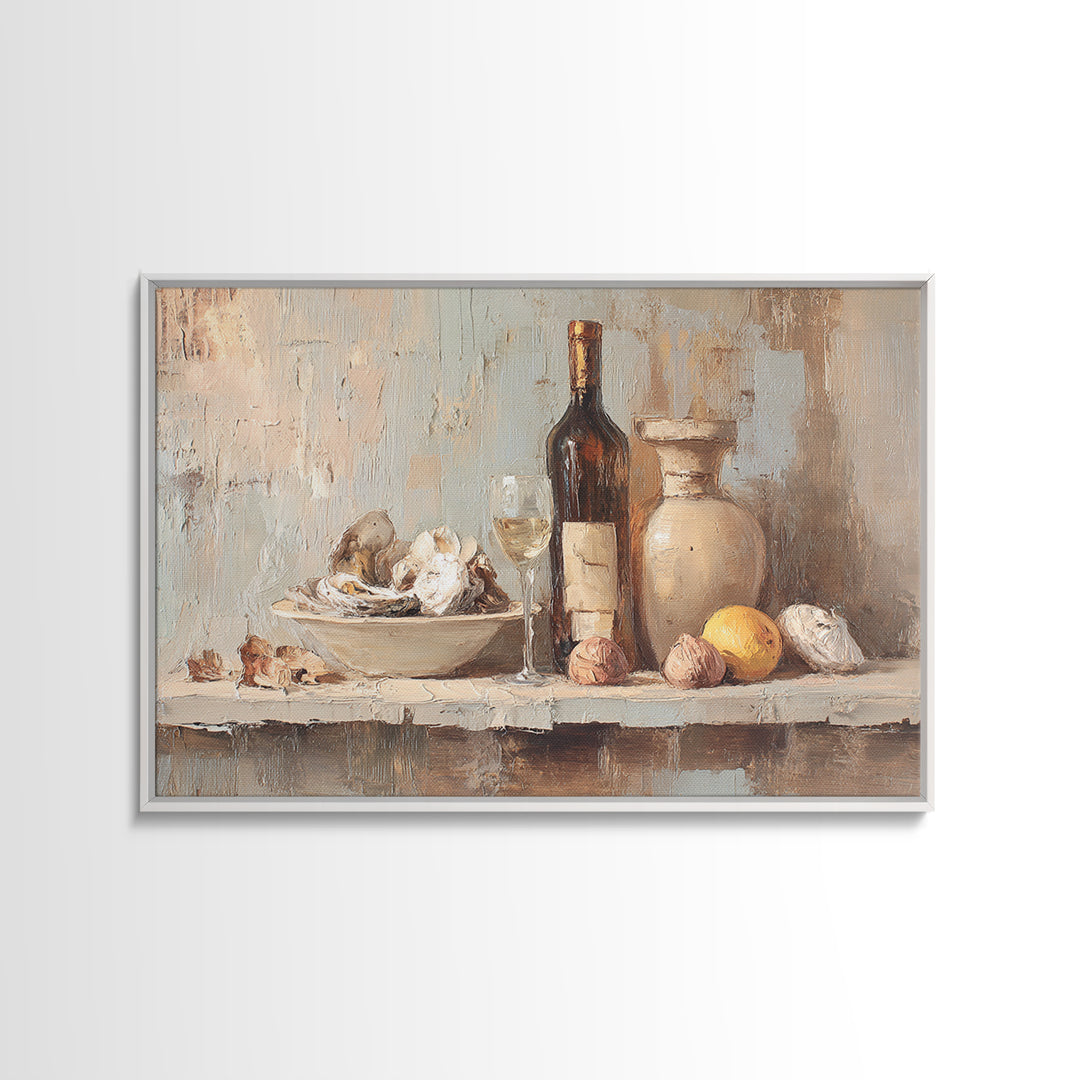Abstract Composition in Appetite Friendly Warm Tones Canvas Print, Dining Room Art, Fall Decor, Dining Room Decor, Dining, DRA-3x2-8