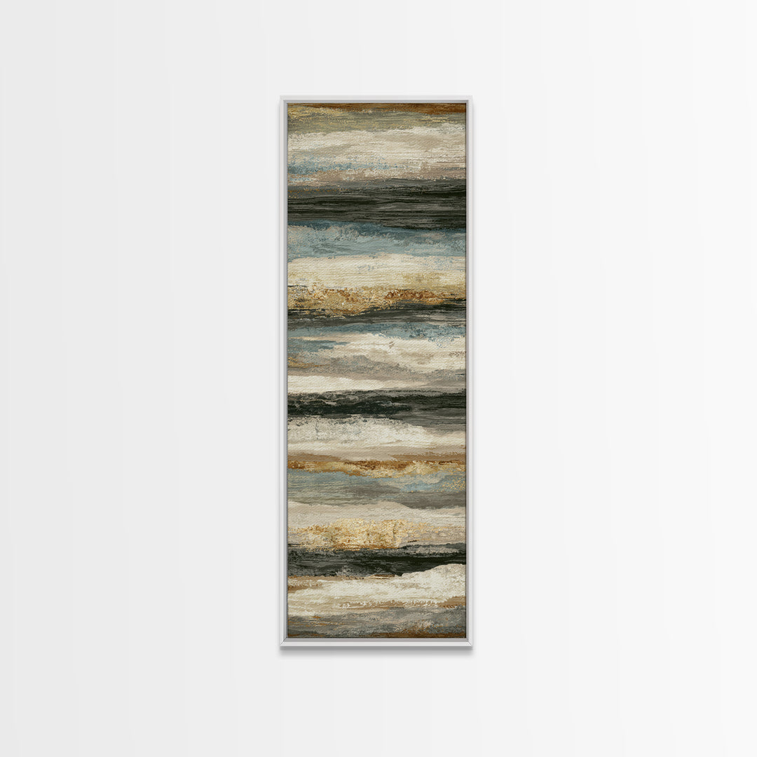 Layered Tapestry Pattern Canvas Print, Eclectic Art, Digital Print, Living Room Decor, Fine Art, Eclectic, Fine Art Print, ECL-1x3-28