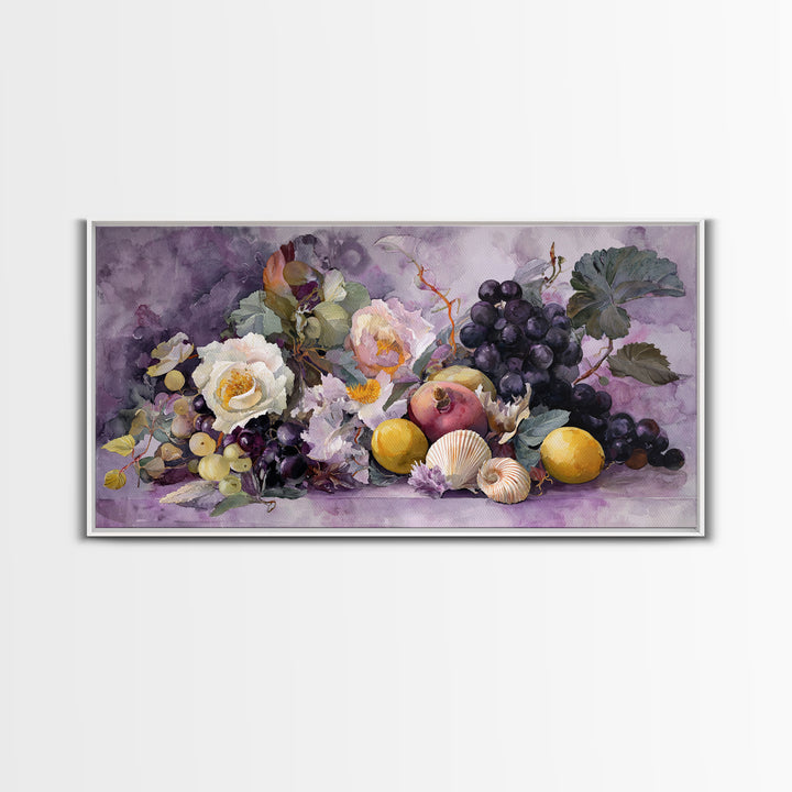Bohemian Patchwork Landscape Canvas Print, Eclectic Art, Contemporary Art, Living Room Decor, Fine Art, Eclectic, ECL-2x1-44