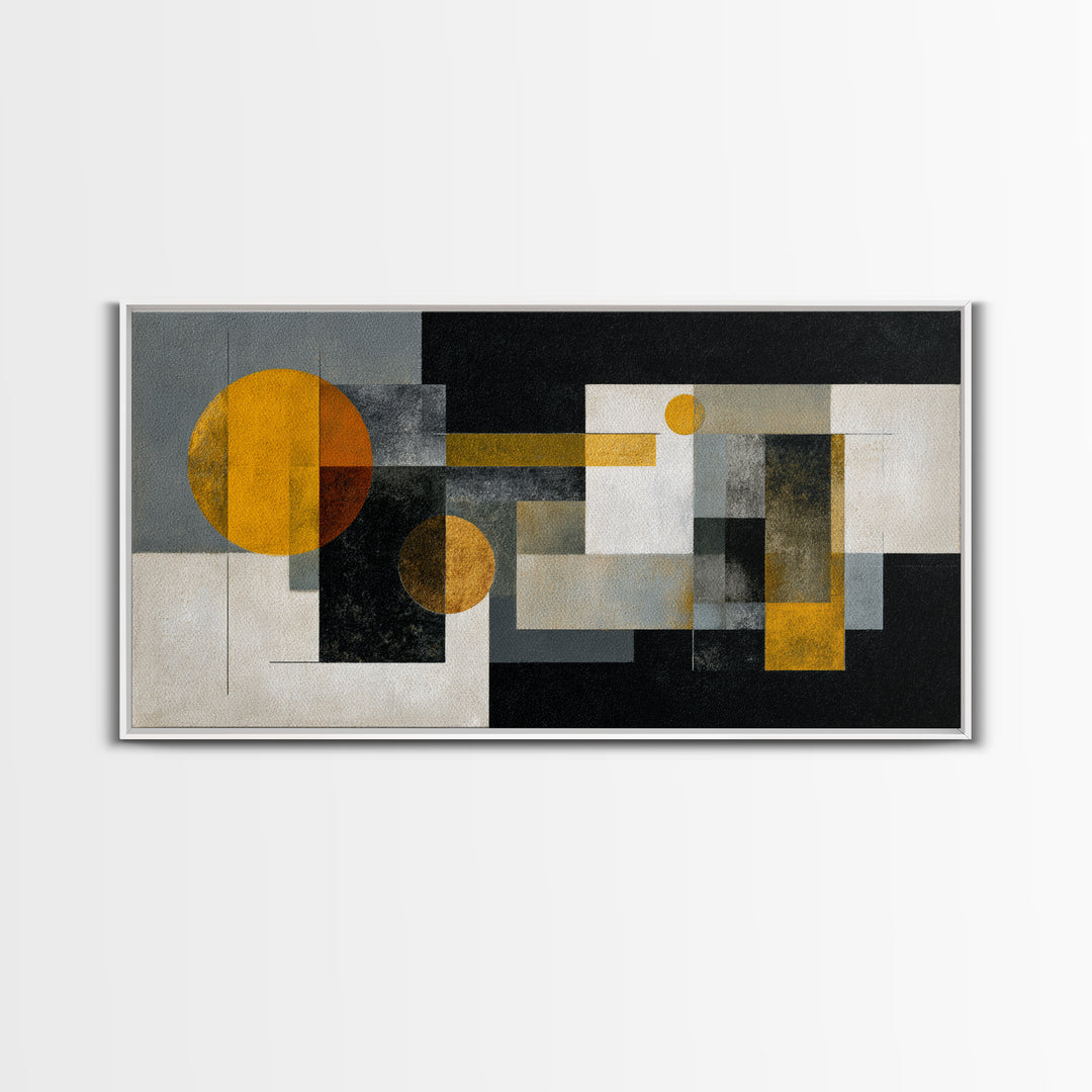 Bold Maximalist Still Life Framed Canvas Print, Eclectic Art, Textured Painting, Living Room Decor, Fine Art, Eclectic, ECL-2x1-95