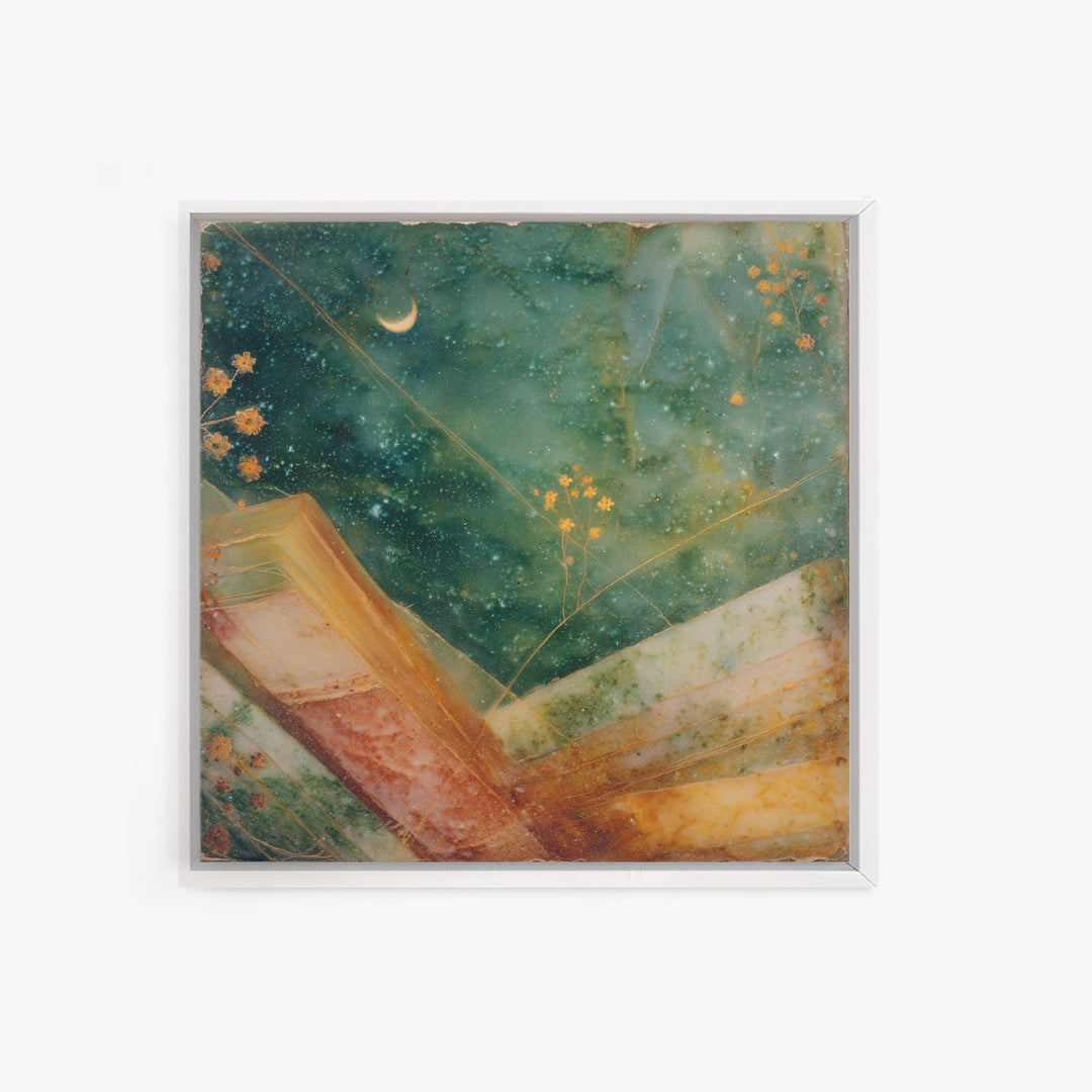 Angelic Warrior with Radiant Wings Canvas Print, Fantasy Art, Neutral Decor, Living Room Decor, Oil Painting, Mythic, FAN-1x1-95
