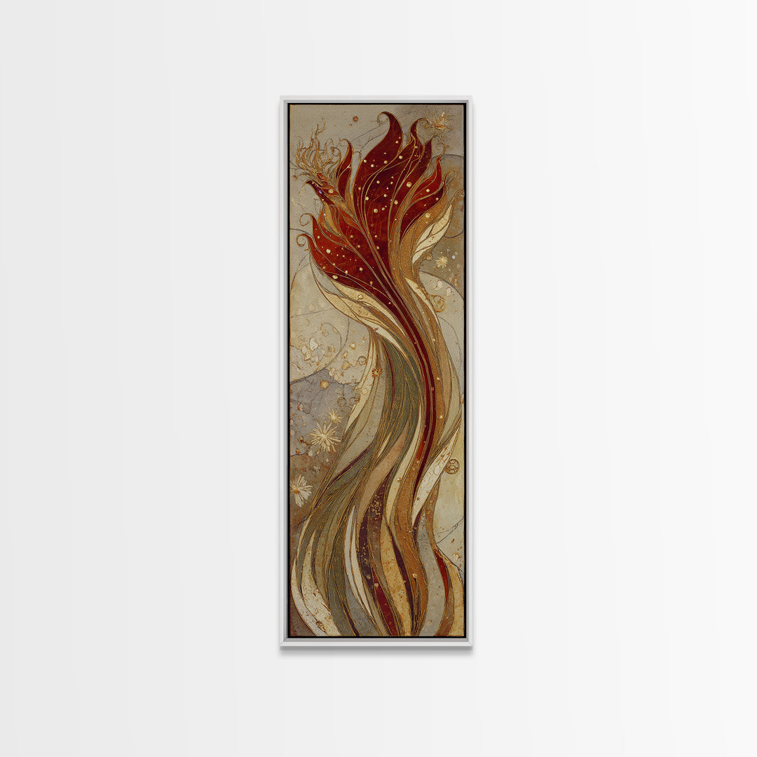 Sorceress Holding a Sphere of Starlight Framed Canvas Print, Fantasy Art, Modern Decor, Living Room Decor, Fine Art, Mythic, FAN-1x3-29
