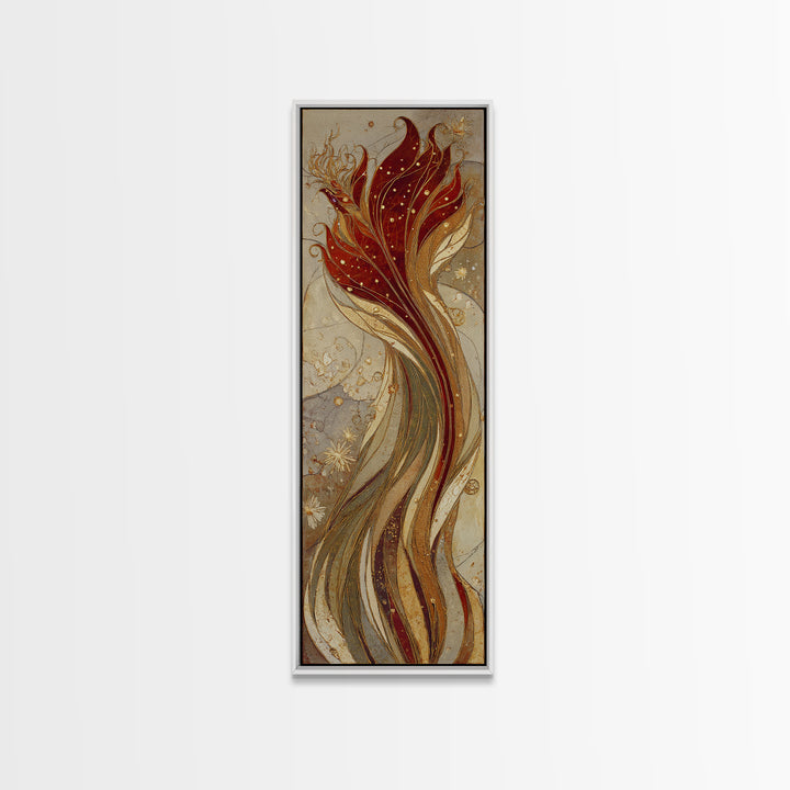 Sorceress Holding a Sphere of Starlight Framed Canvas Print, Fantasy Art, Modern Decor, Living Room Decor, Fine Art, Mythic, FAN-1x3-29